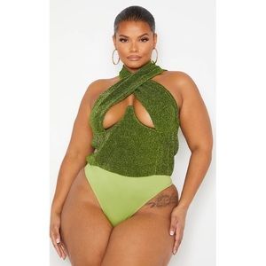 Cross front bodysuit.